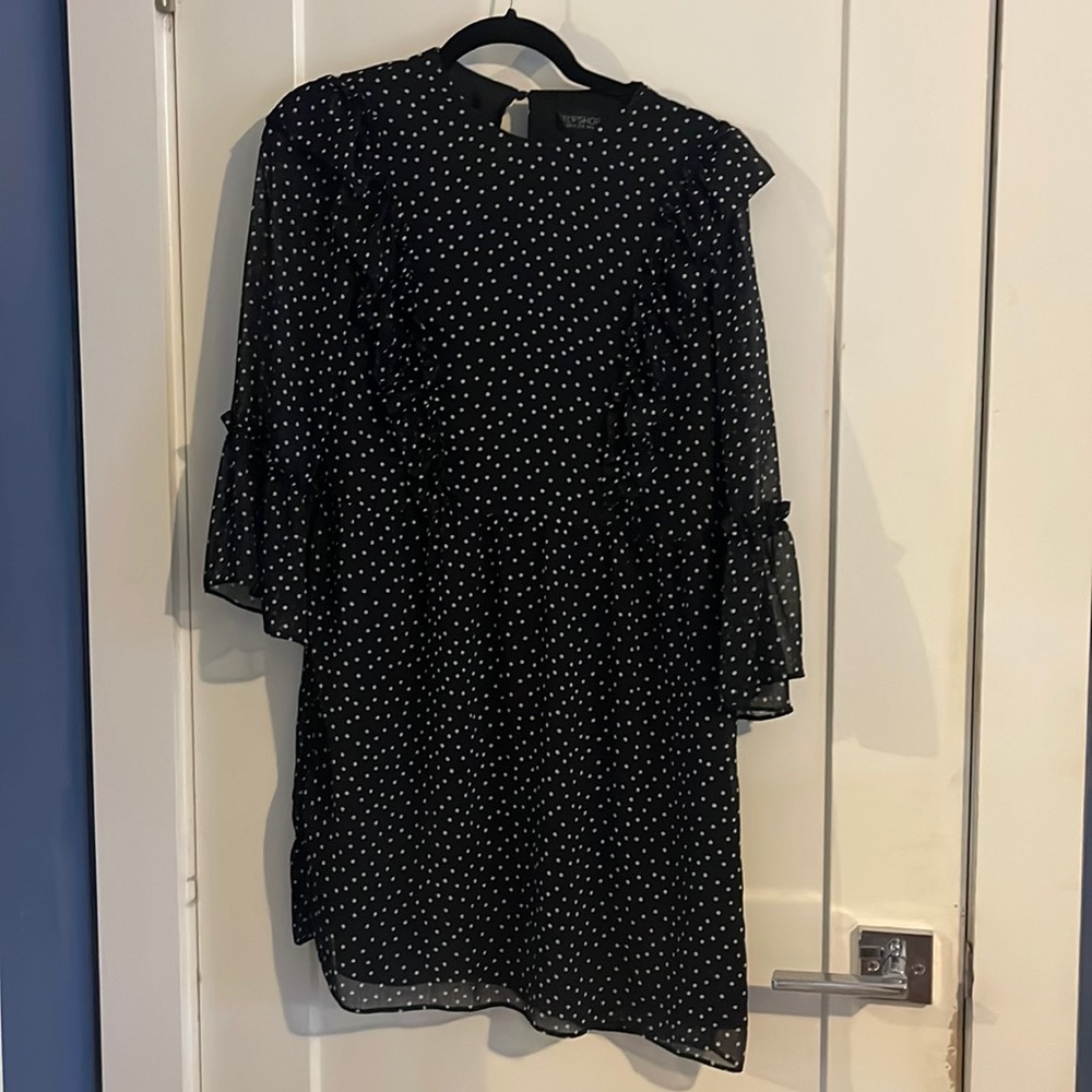 TOPSHOP Polka Dot Dress